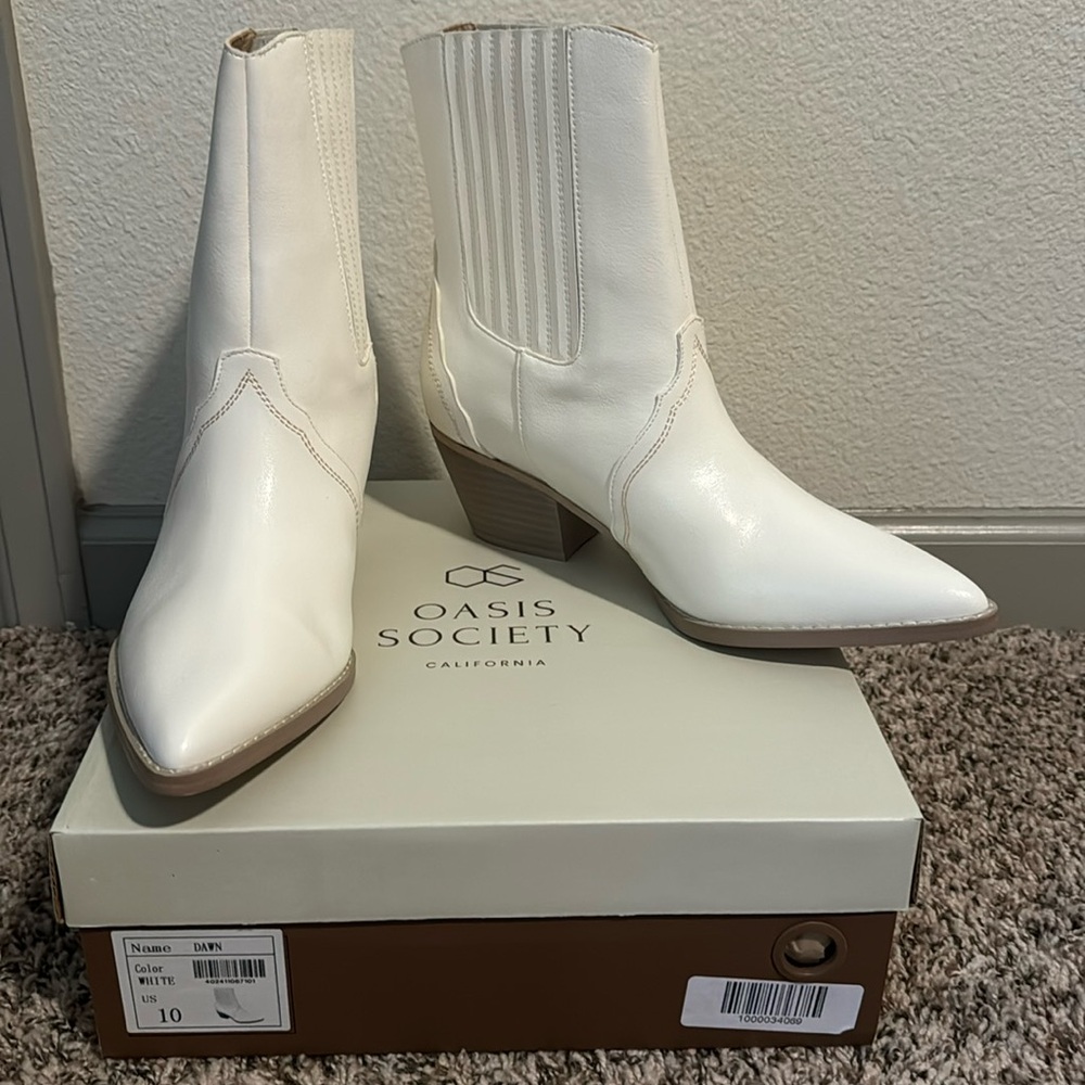 White Cowgirl Boots